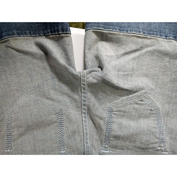 Guess Jeans Shorts Size 29 Flap Pockets Preppy Y2K Low Rise Zip Western Country - Picture 12 of 13